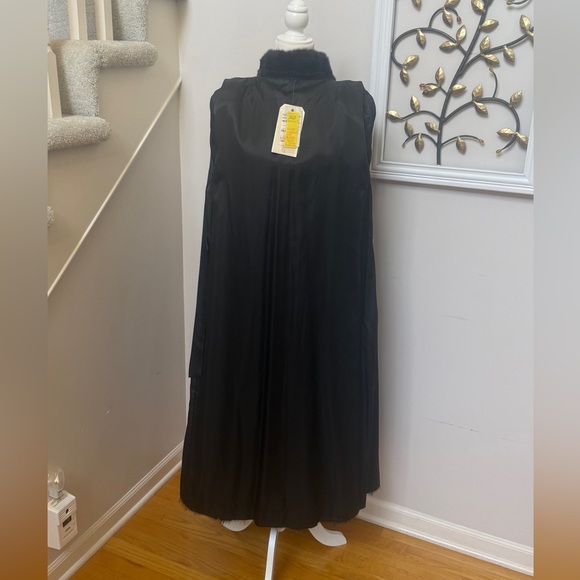 Classic Natural Mahogany Mink Coat Scandinavia Andriana Furs Full Length Sz 12 - Picture 5 of 17